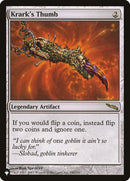 Krark's Thumb [The List]