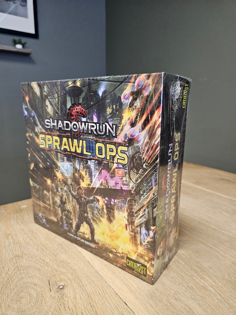 Shadownrun RPG: Spawl Ops Board Game