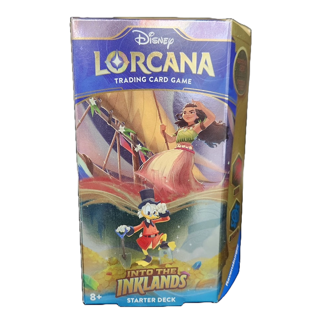 Disney Lorcana: Into the Inklands Starter Deck (Ruby & Sapphire)