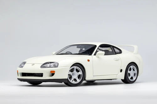 LCD Models 1:64 Toyota Supra MK4 (JZA80) in White