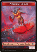 Phyrexian Goblin // Samurai Double-Sided Token [Phyrexia: All Will Be One Tokens]