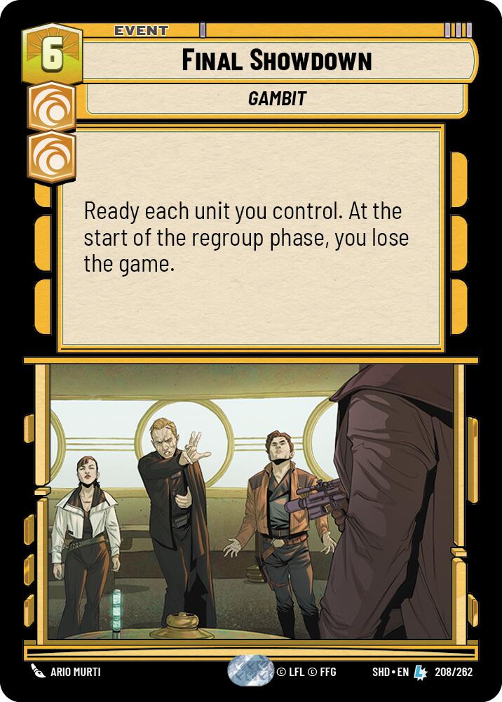 Final Showdown (208/262) (208/262) [Shadows of the Galaxy]