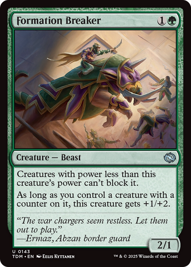 Formation Breaker [Tarkir: Dragonstorm]