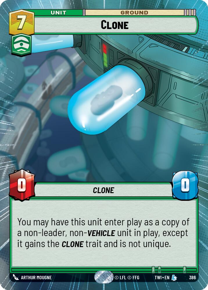 Clone (386) (Hyperspace) (386) [Twilight of the Republic]