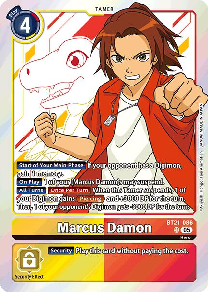 Marcus Damon [BT21-086] [World Convergence]