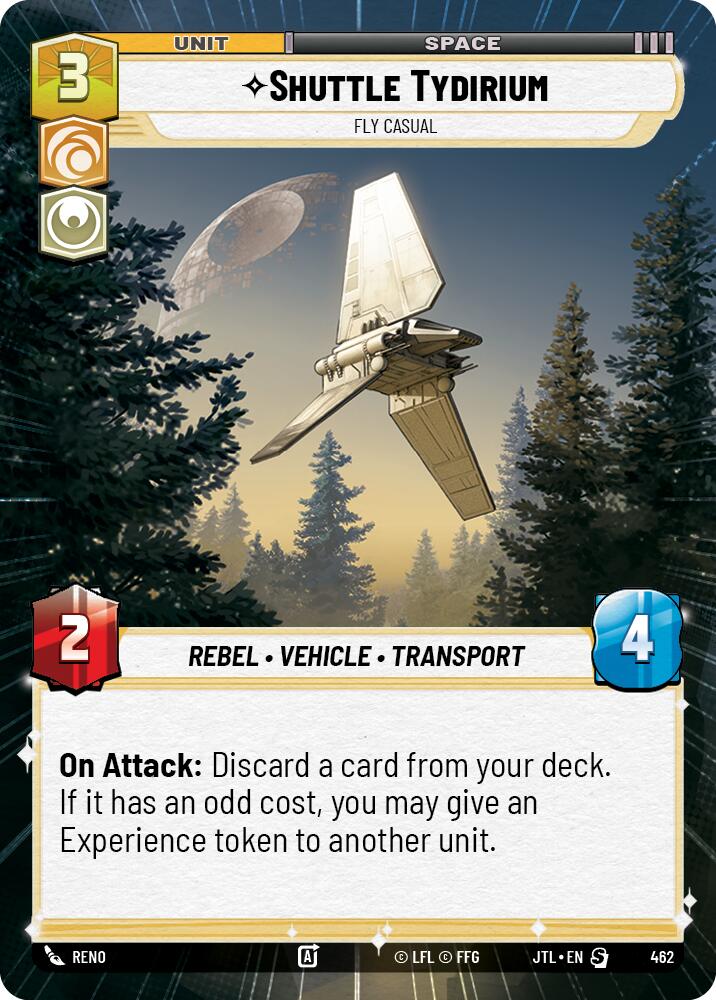 Shuttle Tydirium - Fly Casual (462) (Hyperspace) (462) [Jump to Lightspeed]