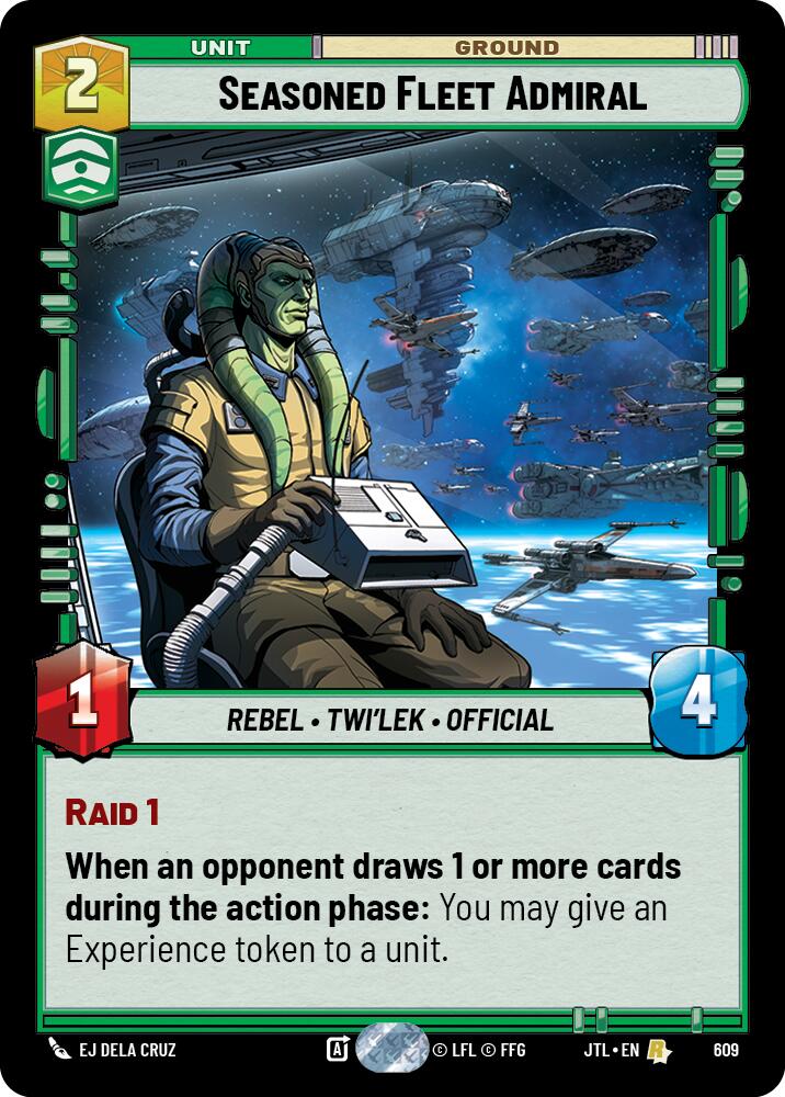 Seasoned Fleet Admiral (609) (609) [Jump to Lightspeed]