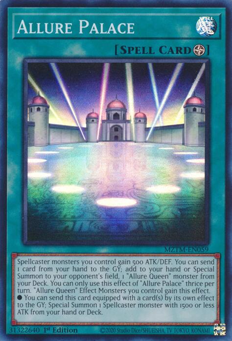 Allure Palace [MZTM-EN059] Super Rare