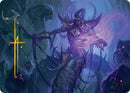 Sidisi, Regent of the Mire Art Card (14/54) (Gold-Stamped Signature) [Tarkir: Dragonstorm Art Series]