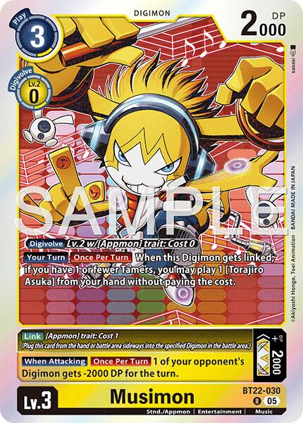 Musimon [BT22-030] [Cyber Eden]