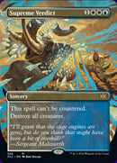 Supreme Verdict (Borderless Alternate Art) [Double Masters 2022]