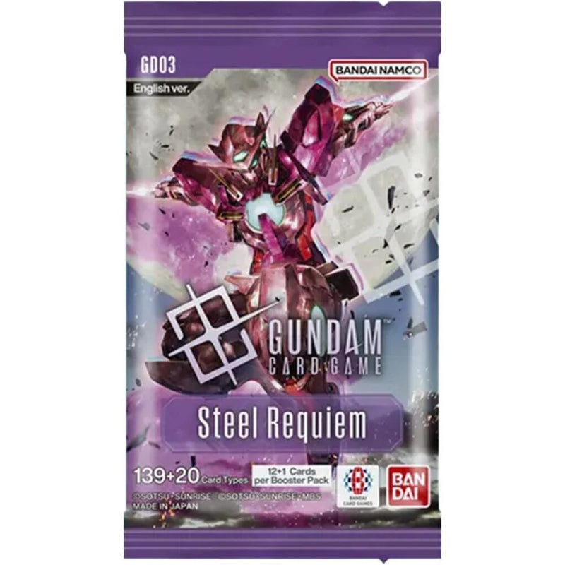 Gundam Card Game: Steel Requiem - Booster Pack (GD03)