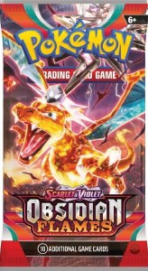 Pokemon Scarlet and Violet Obsidian Flames Booster Pack