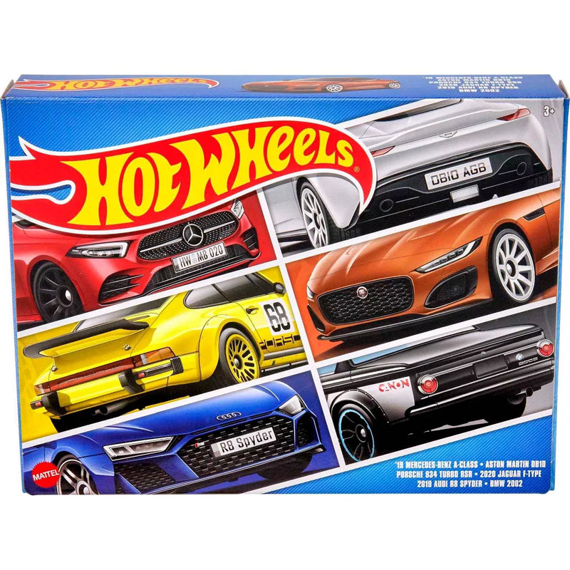 Hot Wheels European Car Culture 6pk 1:64 Scale