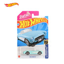 Hot Wheels COMBO -183/250 Barbie The Movie 1956 Corvette HW Screen Time 9/10 (Blue) + Hot Wheels - BARBIE THE MOVIE - 1956 Corvette - Pink (non screen time edition / Full movie card)