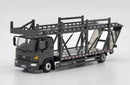 Unique Model X Tiny Hino 500 (HINO Ranger) Double-Decker Bridge Transport Truck 1:64 Black