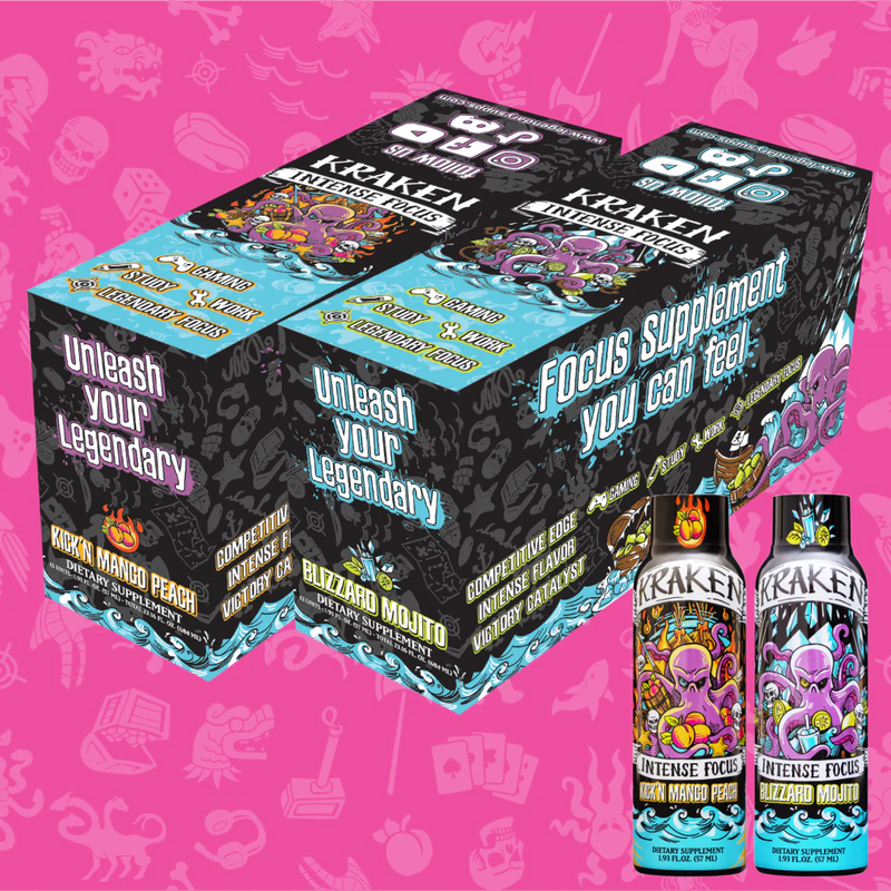 KRAKEN INTENSE FOCUS "Kick'n Mango Peach"