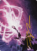 Flare of Malice Art Card (Gold-Stamped Signature) [Modern Horizons 3 Art Series]