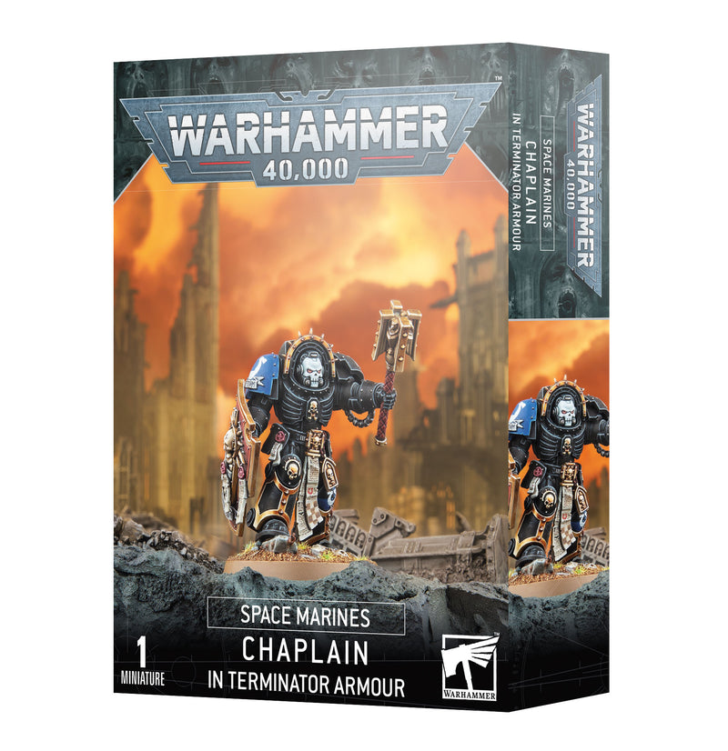 Warhammer 40K: Space Marines Chaplain in Terminator Armor