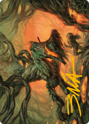 Stump Stomp Art Card (Gold-Stamped Signature) [Modern Horizons 3 Art Series]