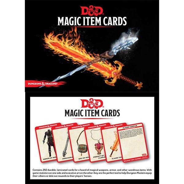 Dungeons & Dragons Spellbook Cards: Magic Items (D&D Accessory)