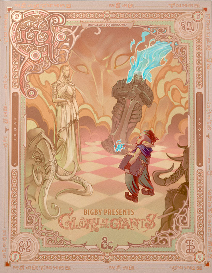 Dungeons & Dragons RPG: Bigby Presents - Glory of the Giants Alternate Hard Cover