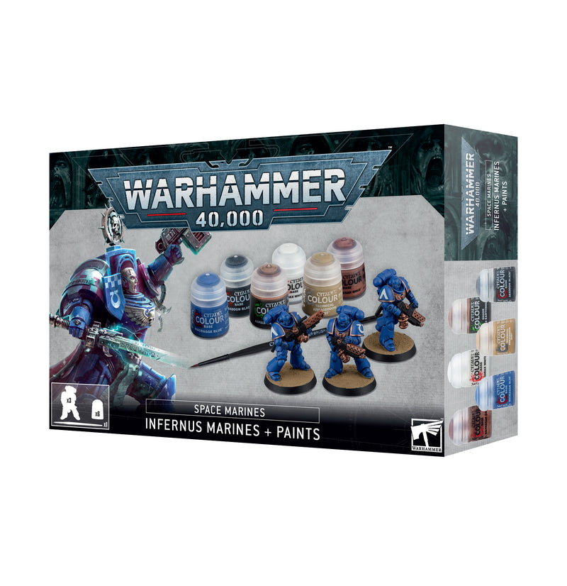 SPACE MARINES: INFERNUS MARINES + PAINTS