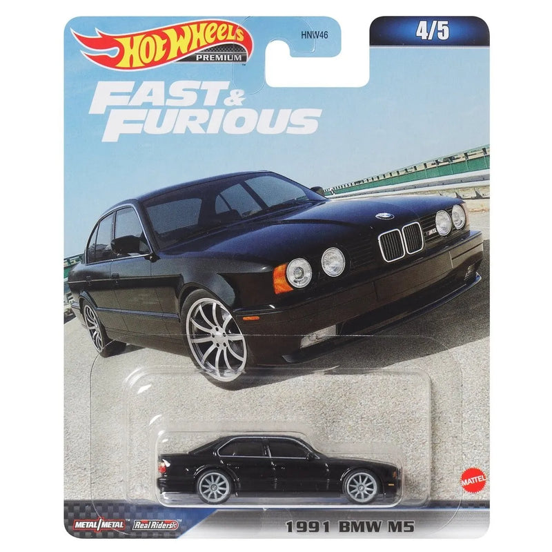 Hot Wheels Premium Fast & Furious 1991 BMW M5 New Release 2023 4/5