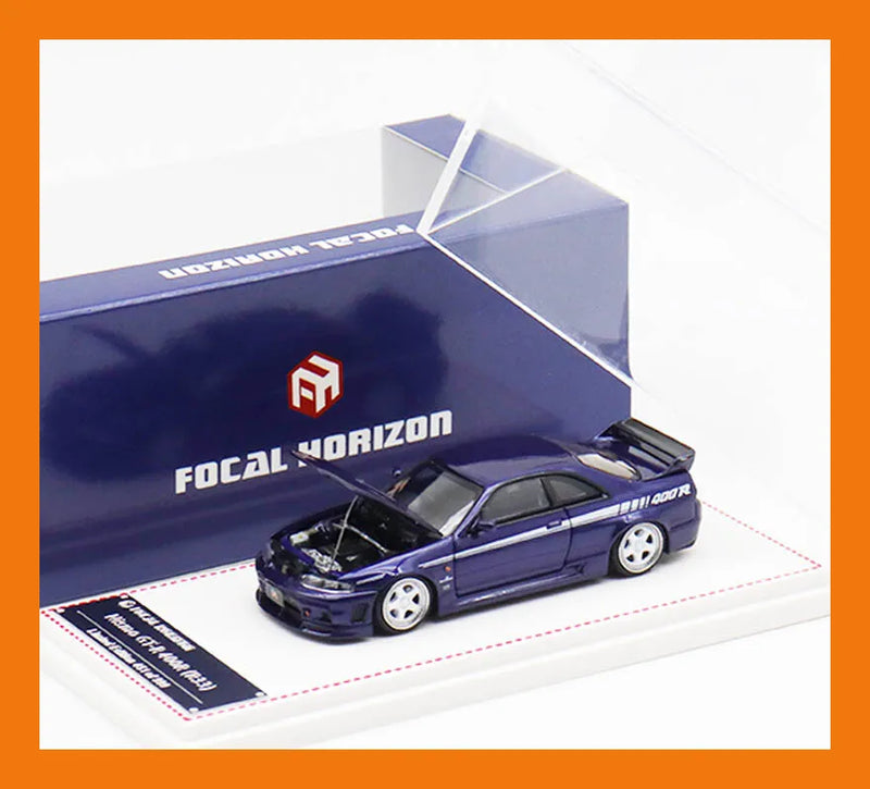 JAN 2024 FH Focal Horizon 1/64 NISSAN SKYLINE GT-R R33 Nismo 400R + Engine