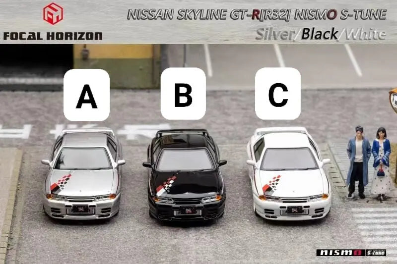 JAN 2024 FH Focal Horizon 64 NISSAN SKYLINE GT-R R32 NISMO S-TUNE WHITE +Engine