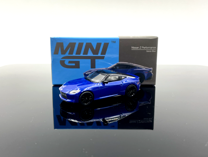 Mini GT Nissan Z Performance Seiran Blue 1:64 Scale Die-cast Cars Model Toy
