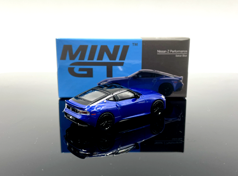 Mini GT Nissan Z Performance Seiran Blue 1:64 Scale Die-cast Cars Model Toy