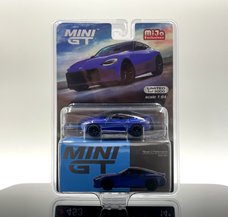 Mini GT Nissan Z Performance Seiran Blue 1:64 Scale Die-cast Cars Model Toy