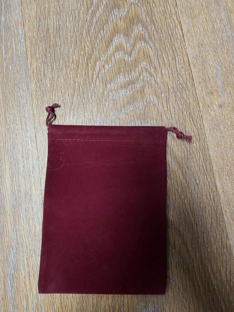 Asorted Velour Dice Pouch