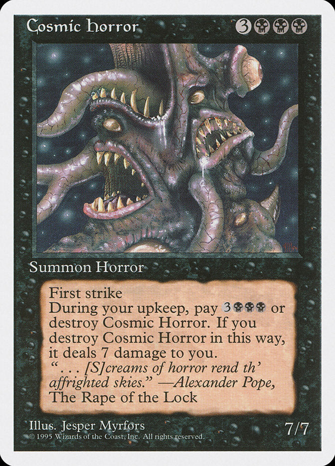 Cosmic Horror [Fourth Edition]